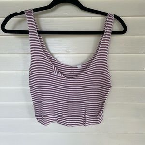 Cropped tank top